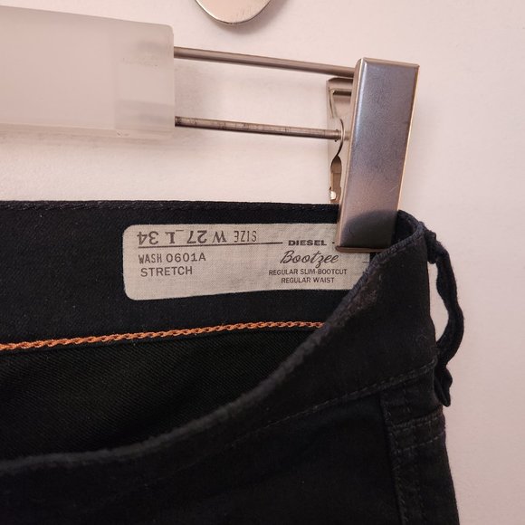 Diesel Tall Jeans, Dark Navy, 27 x 34 L - Picture 3 of 5